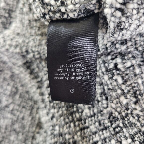 Rag & Bone Black White Sweater Open Knit Boxy Relaxed Women's Size Medium Casual - Picture 10 of 16